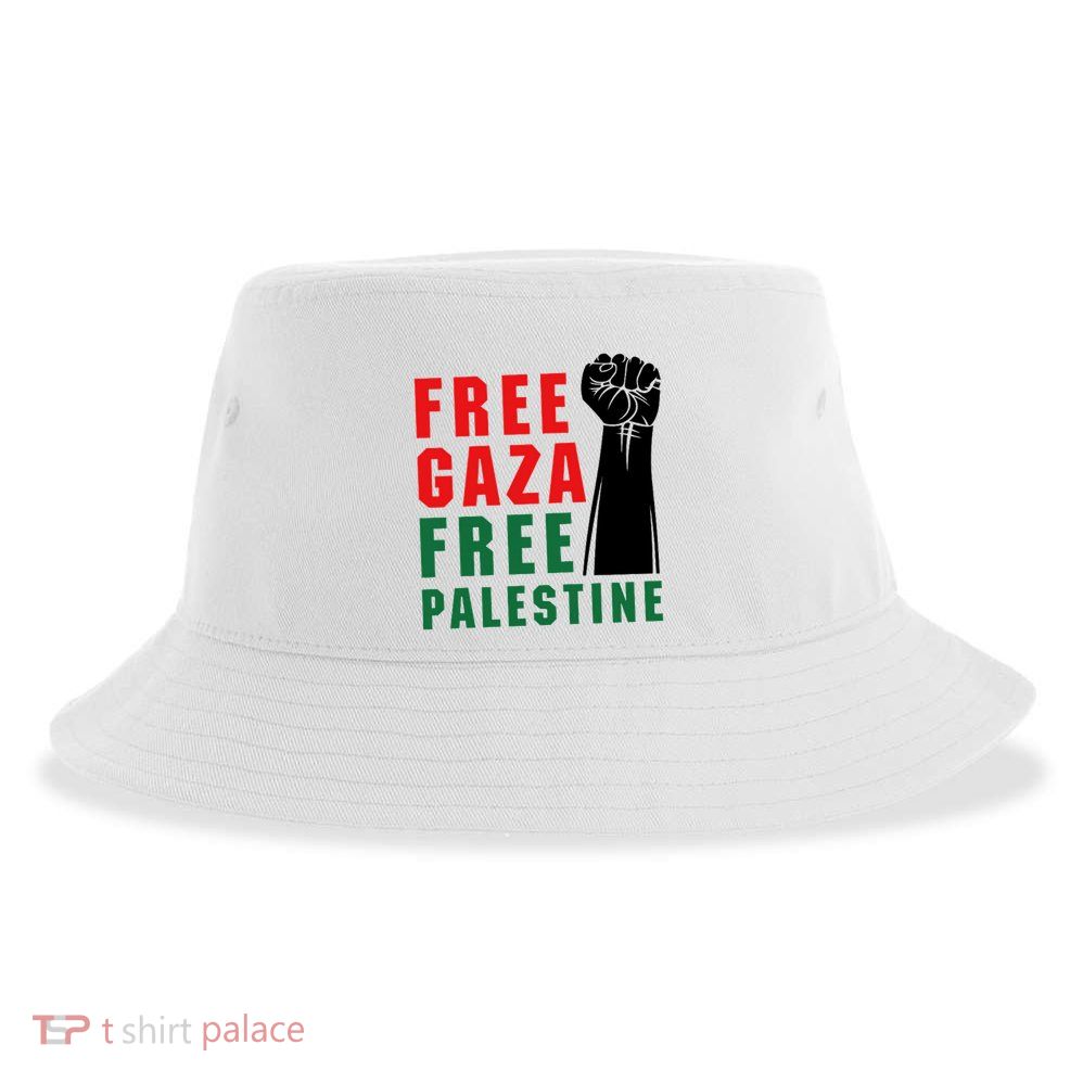 Free Palestine Sustainable Bucket Hat