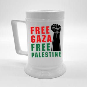 Free Palestine Beer Stein