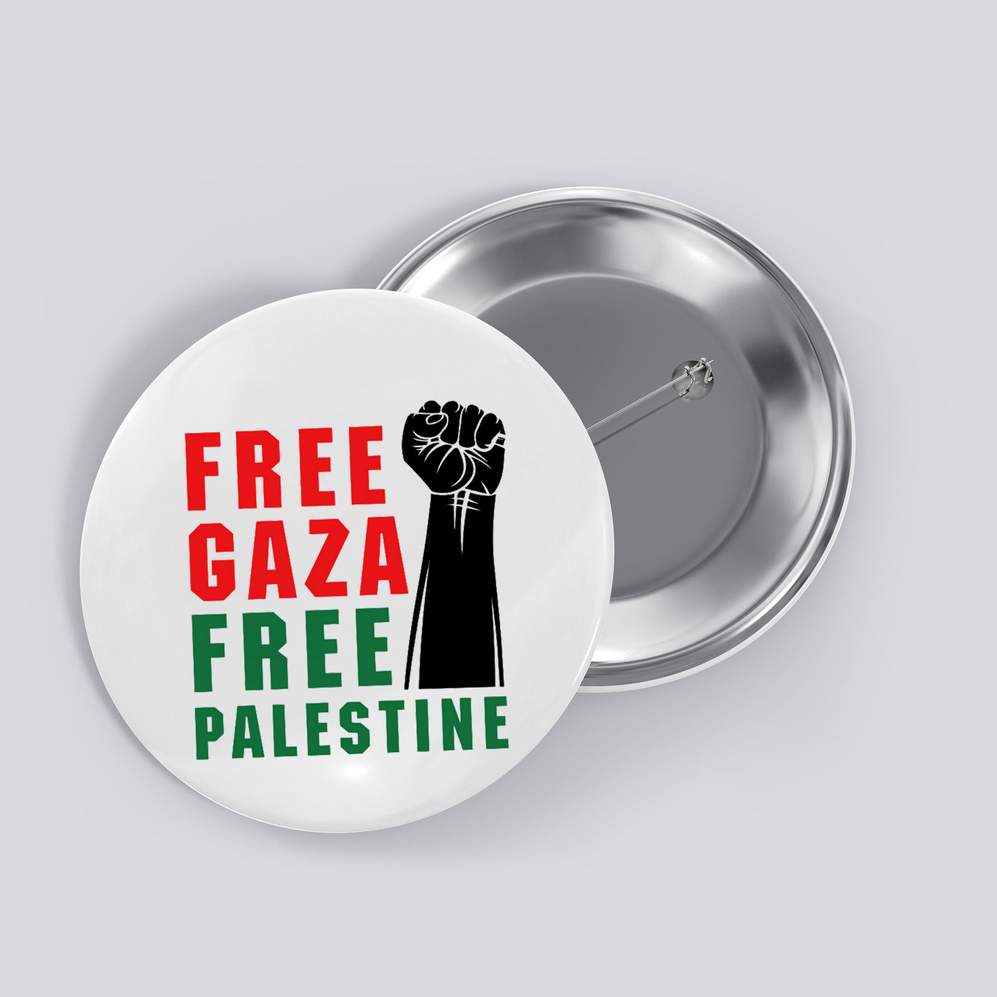 Free Palestine Button