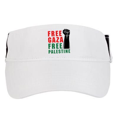 Free Palestine Adult Drive Performance Visor