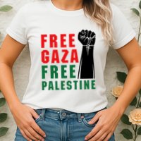 Free Palestine Womens T-Shirt