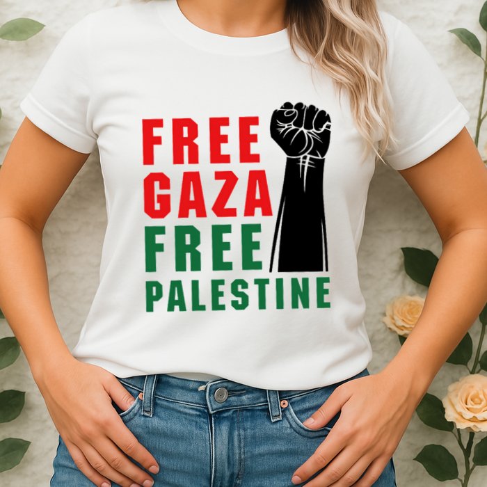 Free Palestine Womens T-Shirt