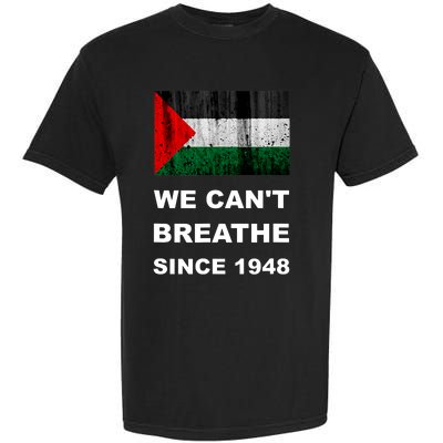 Free Palestine Flag Arabic Support Gaza Garment-Dyed Heavyweight T-Shirt