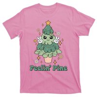 Feelin Pine Funny Christmas Tree T-Shirt