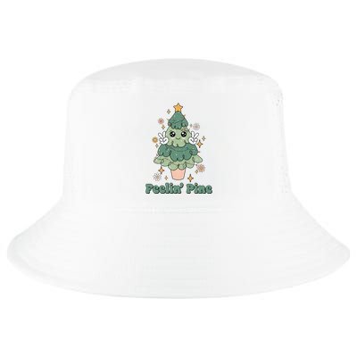 Feelin Pine Funny Christmas Tree Cool Comfort Performance Bucket Hat