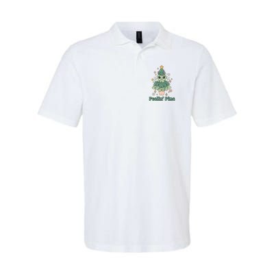 Feelin Pine Funny Christmas Tree Polo