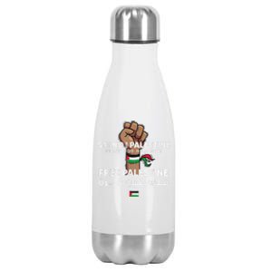 Free Palestine Stainless Steel Insulated Water Bottle