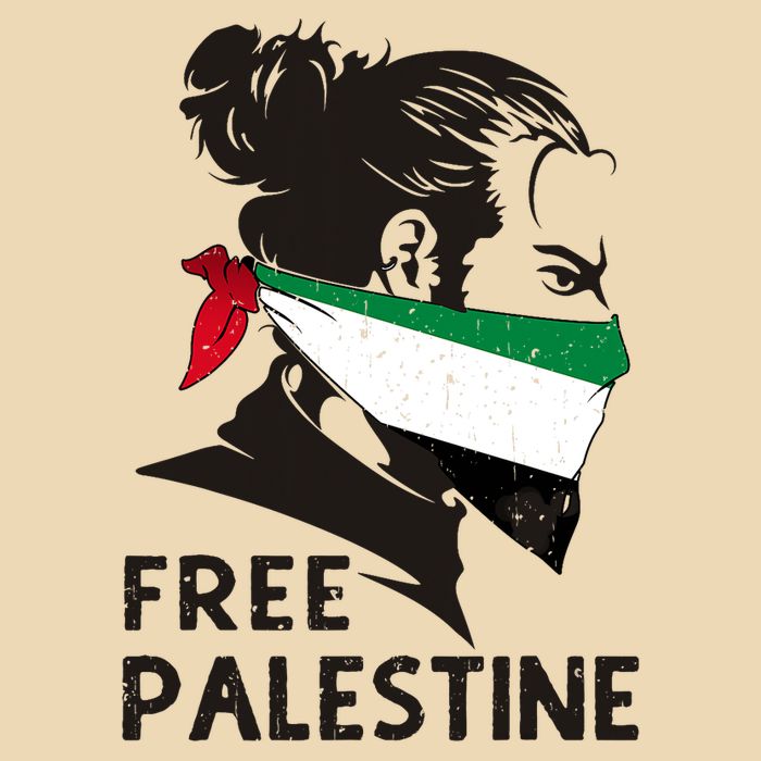 Free Palestine Flag Save Gaza End Occupation Palestinian Drawstring Bag