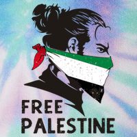 Free Palestine Flag Save Gaza End Occupation Palestinian Legacy Tie Dye Trucker Hat