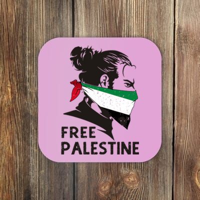 Free Palestine Flag Save Gaza End Occupation Palestinian Coaster