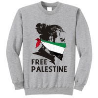Free Palestine Flag Save Gaza End Occupation Palestinian Tall Sweatshirt