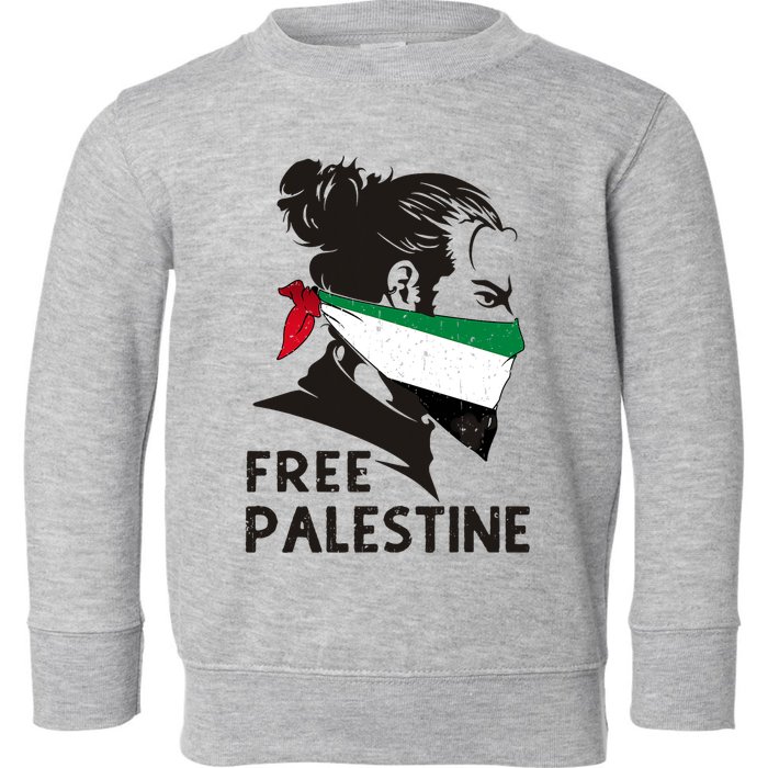 Free Palestine Flag Save Gaza End Occupation Palestinian Toddler Sweatshirt