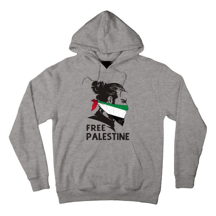 Free Palestine Flag Save Gaza End Occupation Palestinian Tall Hoodie
