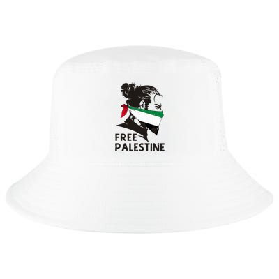 Free Palestine Flag Save Gaza End Occupation Palestinian Cool Comfort Performance Bucket Hat