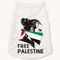 Free Palestine Flag Save Gaza End Occupation Palestinian Doggie Tank
