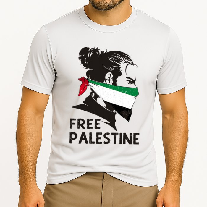 Free Palestine Flag Save Gaza End Occupation Palestinian Performance Shirt