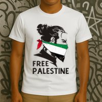 Free Palestine Flag Save Gaza End Occupation Palestinian T-Shirt