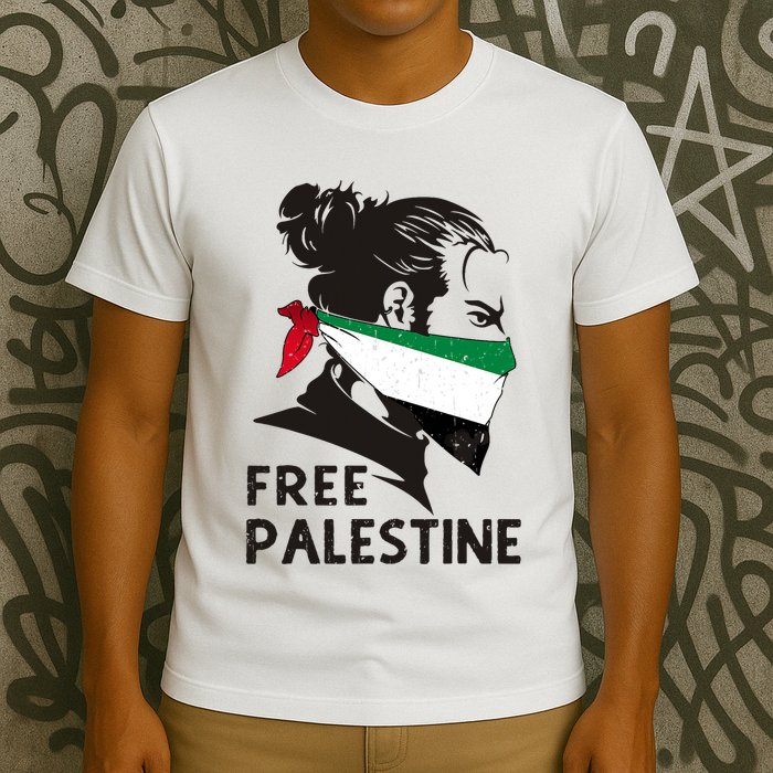 Free Palestine Flag Save Gaza End Occupation Palestinian T-Shirt