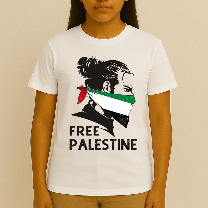 Free Palestine Flag Save Gaza End Occupation Palestinian T-Shirt