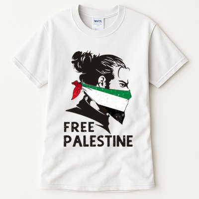 Free Palestine Flag Save Gaza End Occupation Palestinian Tall T-Shirt