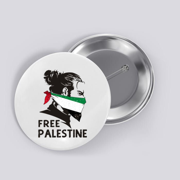 Free Palestine Flag Save Gaza End Occupation Palestinian Button