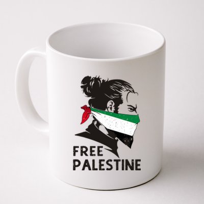 Free Palestine Flag Save Gaza End Occupation Palestinian Coffee Mug