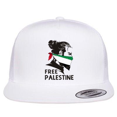 Free Palestine Flag Save Gaza End Occupation Palestinian Flatbill Hat