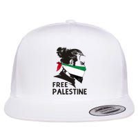 Free Palestine Flag Save Gaza End Occupation Palestinian Flatbill Hat