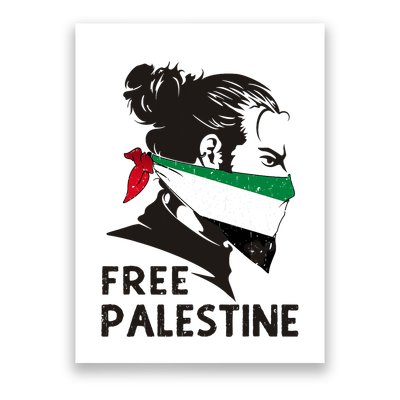 Free Palestine Flag Save Gaza End Occupation Palestinian Poster