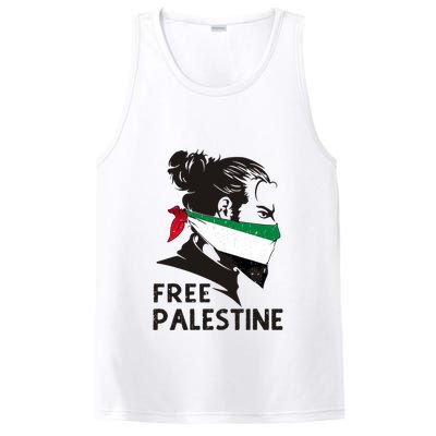Free Palestine Flag Save Gaza End Occupation Palestinian PosiCharge Competitor Tank