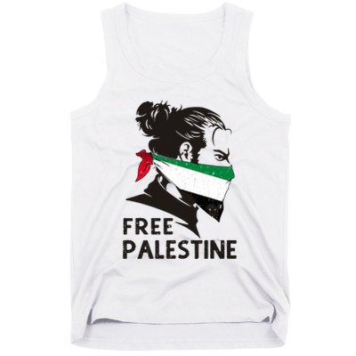 Free Palestine Flag Save Gaza End Occupation Palestinian Tank Top