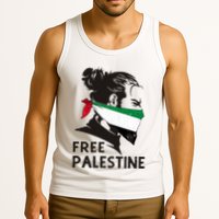 Free Palestine Flag Save Gaza End Occupation Palestinian Tank Top