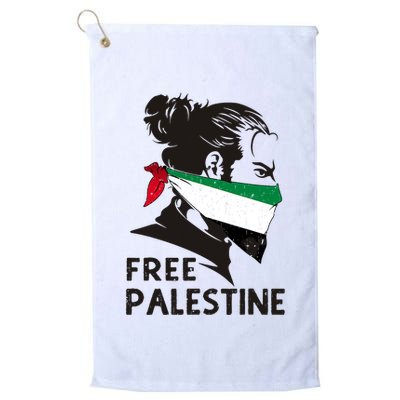 Free Palestine Flag Save Gaza End Occupation Palestinian Golf Towel