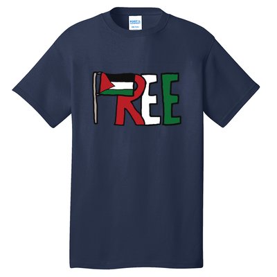 Free Palestine Tall T-Shirt