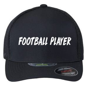 Football Player Flexfit Unipanel Trucker Cap