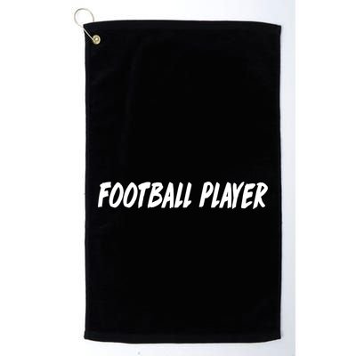 Football Player Golf Towel
