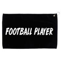 Football Player Grommeted Golf Towel