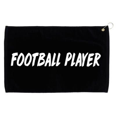 Football Player Grommeted Golf Towel