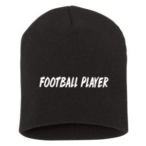 Football Player Short Acrylic Beanie