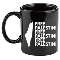 Free Palestine 11oz C Handle Ceramic Mug