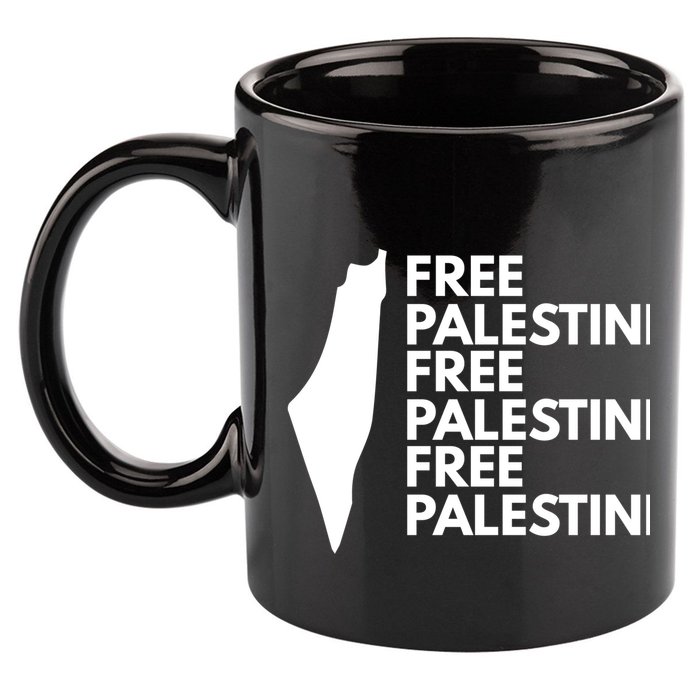 Free Palestine 11oz C Handle Ceramic Mug