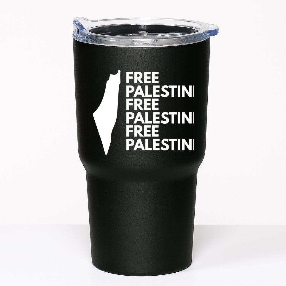 Free Palestine Tumbler
