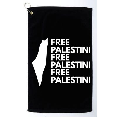 Free Palestine Golf Towel