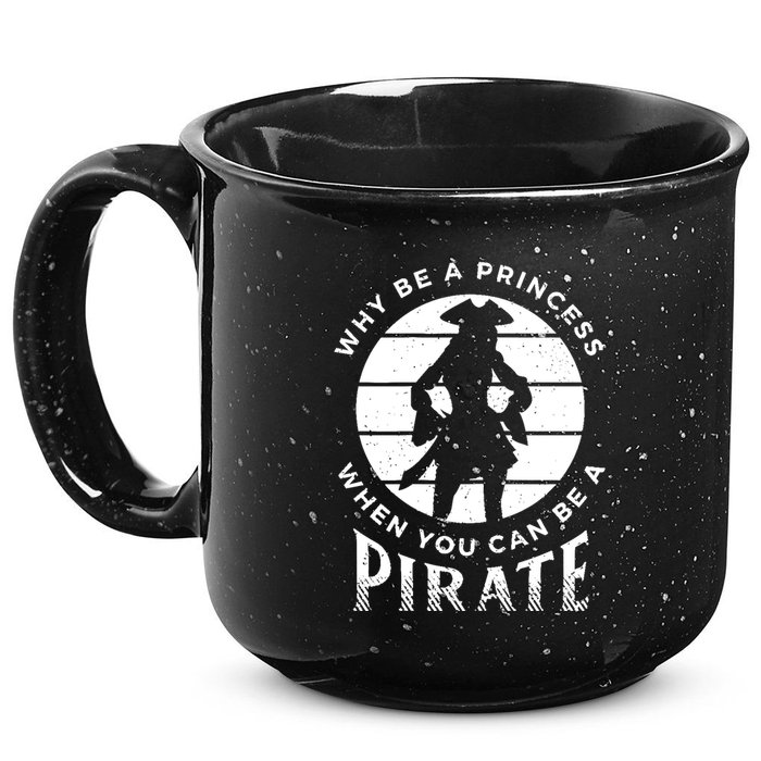 Funny Pirate Freebooter Buccaneer Caribbean Adventure 15oz Campfire Ceramic Mug