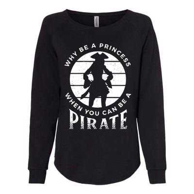 Funny Pirate Freebooter Buccaneer Caribbean Adventure Womens California Wash Sweatshirt