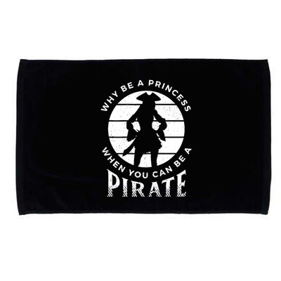 Funny Pirate Freebooter Buccaneer Caribbean Adventure Microfiber Hand Towel
