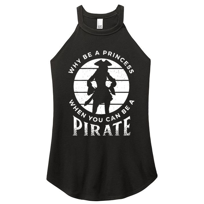 Funny Pirate Freebooter Buccaneer Caribbean Adventure Women's Perfect Tri Rocker Tank