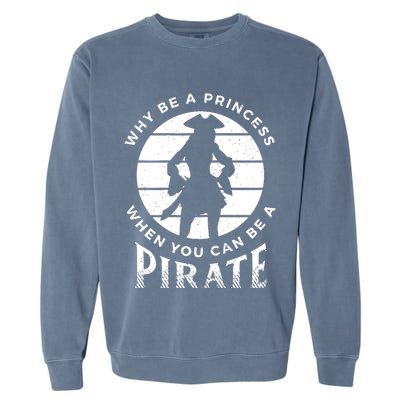 Funny Pirate Freebooter Buccaneer Caribbean Adventure Garment-Dyed Sweatshirt