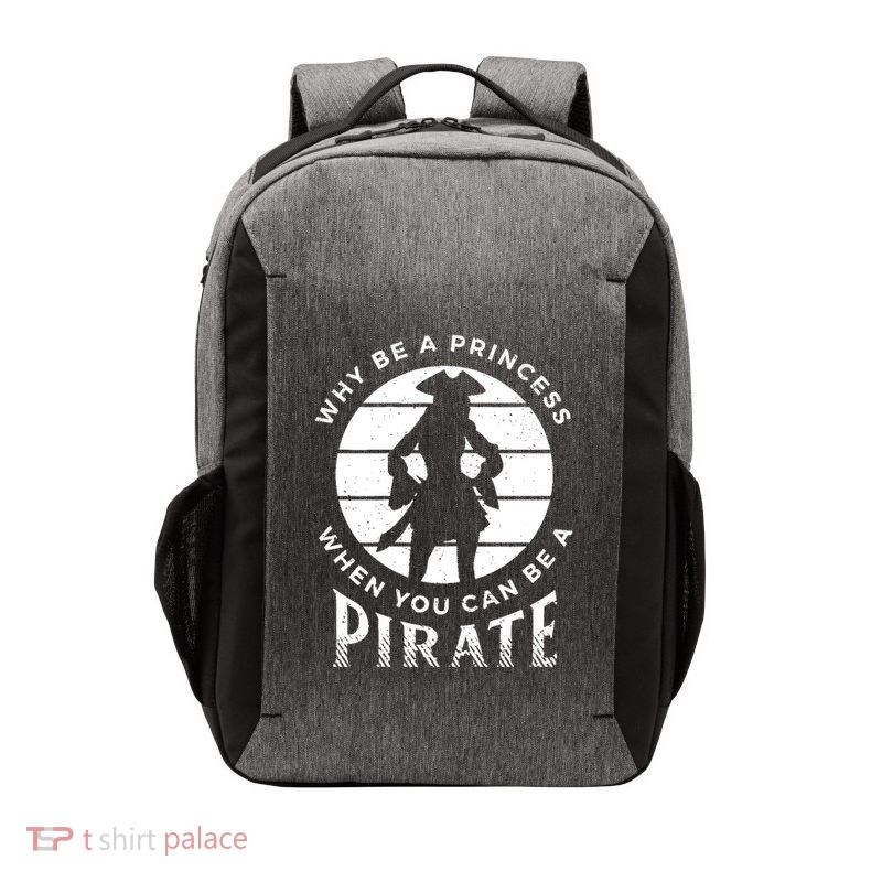 Funny Pirate Freebooter Buccaneer Caribbean Adventure Vector Backpack