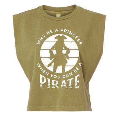 Funny Pirate Freebooter Buccaneer Caribbean Adventure Garment-Dyed Women's Muscle Tee